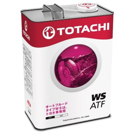 Трансмиссионное масло TOTACHI ATF WS 4 л 3.8 кг