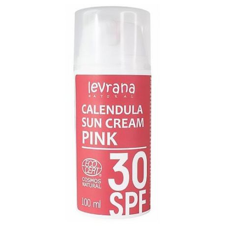 Levrana Солнцезащитный крем Календула Pink SPF 30 100 мл