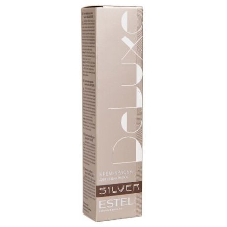 Estel Professional De Luxe Silver крем-краска для седых волос, 60 мл, 7/4 русый медный