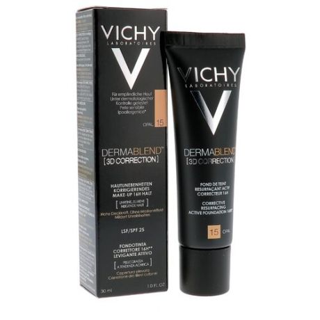 Vichy Тональный крем Dermablend 3D Correction, 30 мл, оттенок: 15 Opal