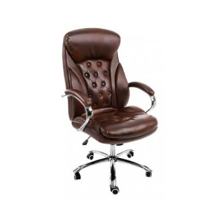 Компьютерное кресло Woodville Rich офисное, обивка: искусственная кожа, цвет: коричневый