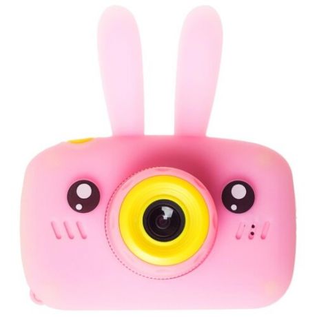 Фотоаппарат GSMIN Fun Camera Rabbit с играми розовый