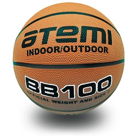 Баскетбольный мяч ATEMI BB100 101331, р. 3 коричневый