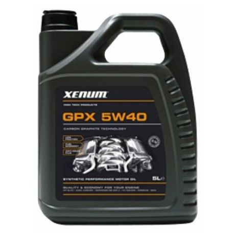 Моторное масло XENUM GPX 5W40 5 л