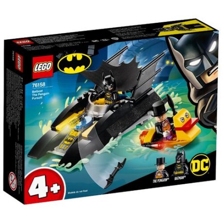 Конструктор LEGO DC Comics Super Heroes 76158 Погоня за Пингвином на Бэткатере
