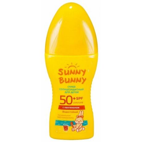 Биокон Sunny Bunny спрей солнцезащитный для детей SPF 50 150 мл
