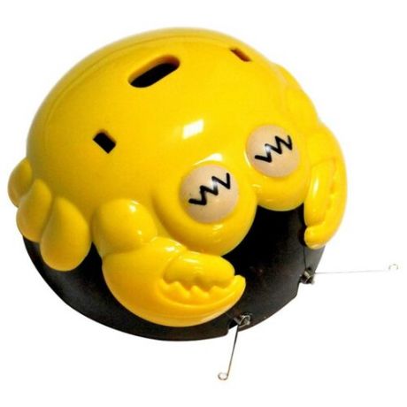 Интерактивная игрушка робот BRADEX Веселый бегун Краб желтый/черный