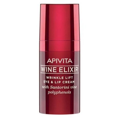 Apivita Крем-лифтинг для кожи вокруг глаз и губ Wine Elixir Wrinkle Lift Eye & Lip Cream 15 мл