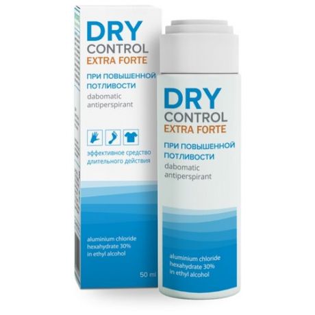 DryControl антиперспирант, дабоматик, Extra Forte, 50 мл