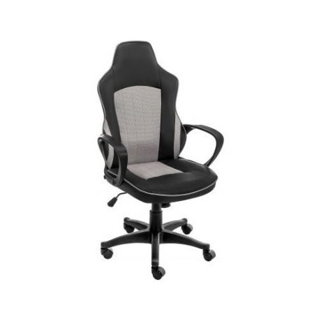 Компьютерное кресло Woodville Kari офисное, обивка: текстиль/искусственная кожа, цвет: черный/серый