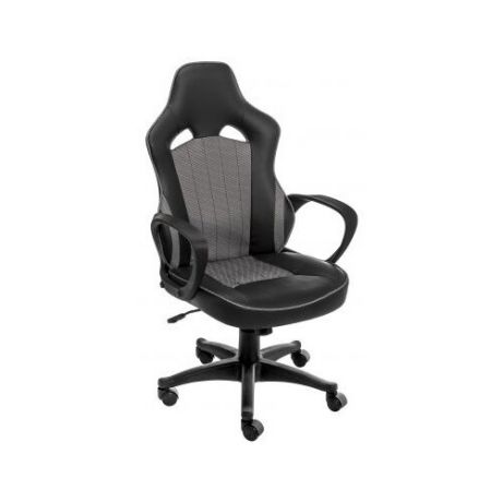 Компьютерное кресло Woodville Modus офисное, обивка: текстиль/искусственная кожа, цвет: серый/черный