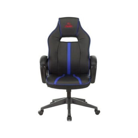 Компьютерное кресло Бюрократ VIKING ZOMBIE A3 игровое, цвет: черный/синий