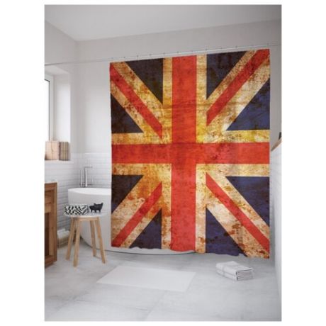 Штора для ванной JoyArty Британский флаг 180х200 (sc-3753)