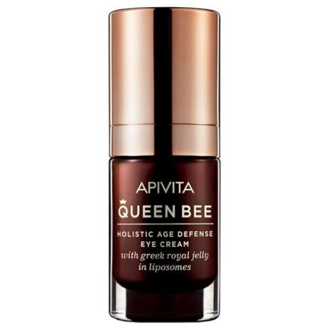 Крем Apivita Queen Bee Holistic Age Defense eye cream комплексный уход против старения для кожи вокруг глаз 15 мл