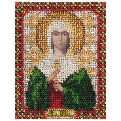 PANNA набор для вышивания бисером Икона Святой мученицы Дарьи 8.5 х 10.5 см (CM-1217)