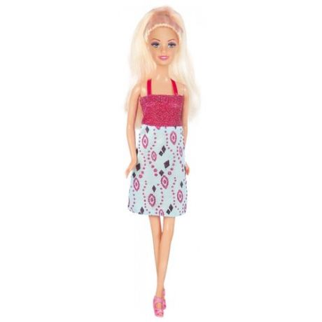 Кукла Toys Lab Ася A-Style Блондинка в платье с принтом, 28 см, 35053