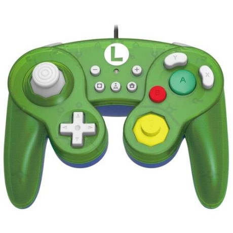 Геймпад HORI Battle Pad Luigi зеленый