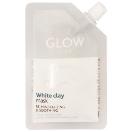 Glow Lab Маска для восстановления баланса кожи Белая Глина