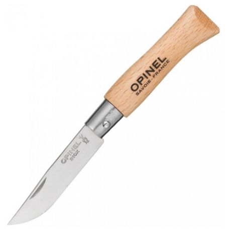 Нож складной OPINEL №4 Beech (121040) коричневый