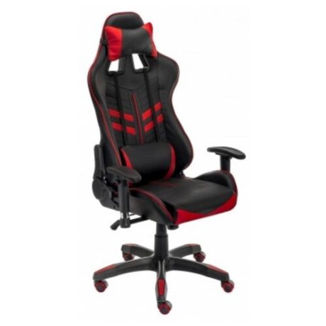 Компьютерное кресло Woodville Delta игровое, обивка: искусственная кожа, цвет: черный/красный
