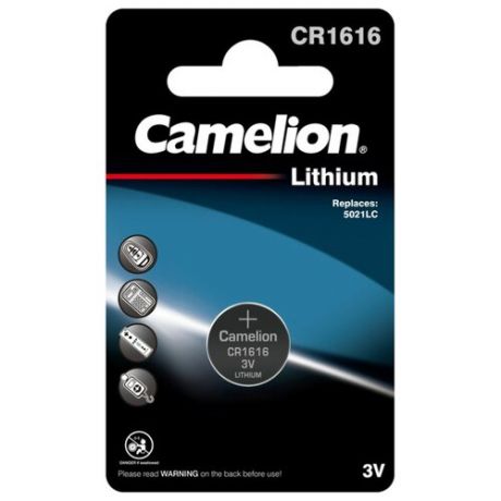 Батарейка Camelion CR1616 1 шт блистер