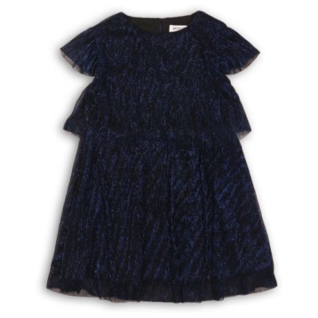 Платье Minoti размер 6-7л, темно-синий