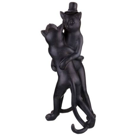 Статуэтка Lefard Кошки, 31 см черный