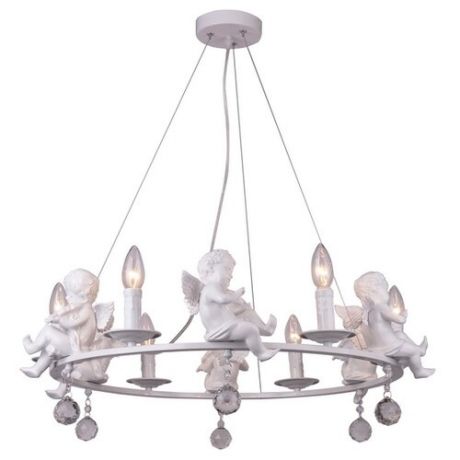 Люстра Arte Lamp Amur A4288LM-6WH, E27, 240 Вт