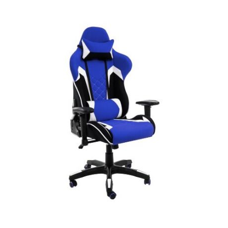 Компьютерное кресло Woodville Prime игровое, обивка: текстиль, цвет: черный/синий