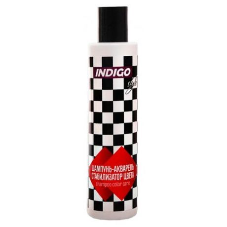 Indigo Style шампунь-акварель стабилизатор цвета для усиления яркости цвета волос 200 мл