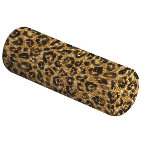 Подушка декоративная JoyArty Леопардовый узор, 45 х 16 см (pcu_16489) желтый/черный