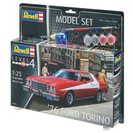 Сборная модель Revell Model Set 76 Ford Torino(67038) 1:25