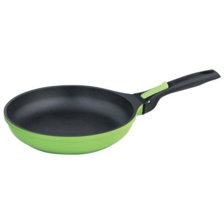 Сковорода GIPFEL SHAFRAN 0669 24 см, черный/зеленый