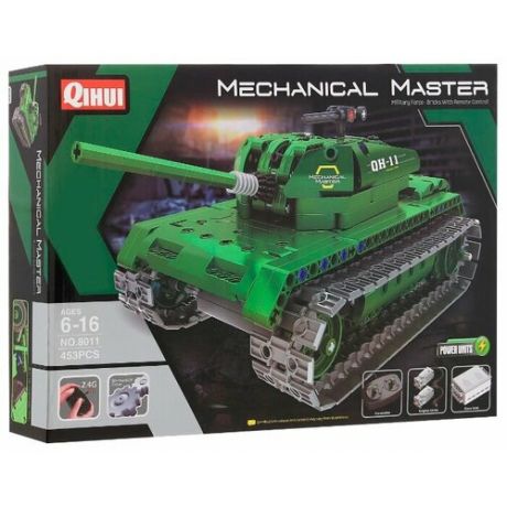 Электромеханический конструктор QiHui Mechanical Master 8011 Танк