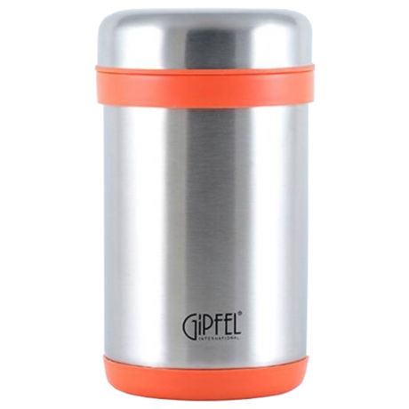 Термос для еды GIPFEL Термос ланч-бокс (1,2 л) серебристый/оранжевый