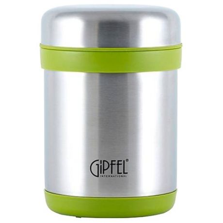 Термос для еды GIPFEL Термос ланч-бокс (0,75 л) серебристый/зеленый