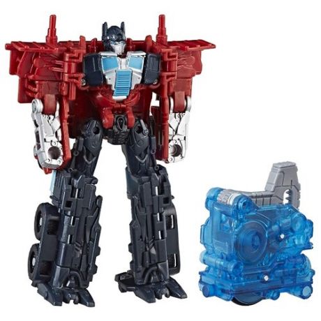 Трансформер Hasbro Transformers Оптимус Прайм. Заряд энергона: Перегрузка (Трансформеры 6) E2093 красный/синий