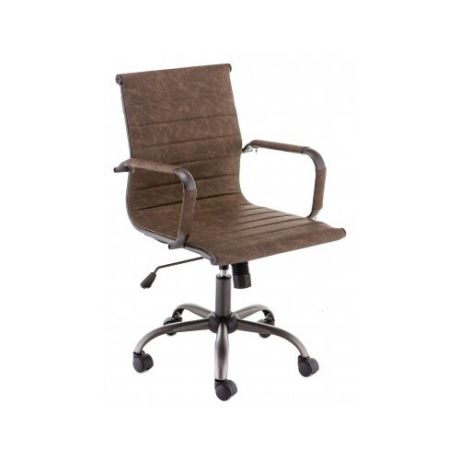 Компьютерное кресло Woodville Harm офисное, обивка: искусственная кожа, цвет: coffee
