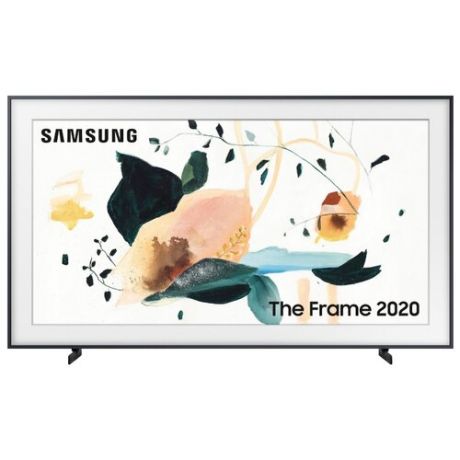 Телевизор QLED Samsung The Frame QE75LS03TAU 75" (2020) черный уголь