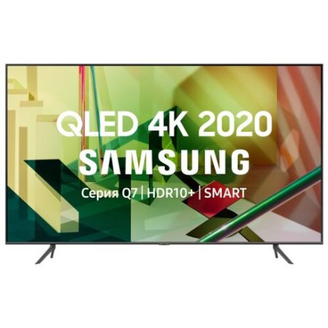 Телевизор QLED Samsung QE85Q70TAU 85" (2020) серый титан