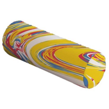 Подушка декоративная JoyArty Солнечная дорога, 45 х 16 см (pcu_207084) желтый/белый/красный
