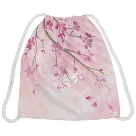 JoyArty Рюкзак-мешок Небесная ветка (bpa_14318) розовый