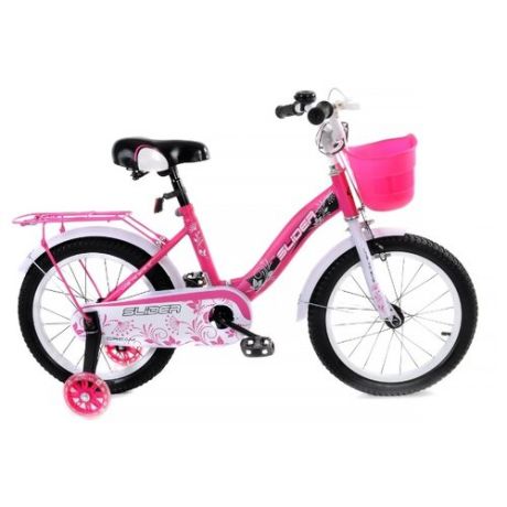 Детский велосипед Slider Dream 16 розовый/серый (требует финальной сборки)