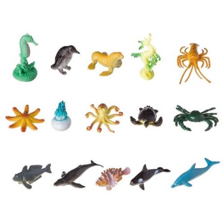 Игровой набор BONDIBON Ребятам о зверятах - Животные океана ВВ2367