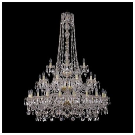 Люстра Bohemia Ivele Crystal 1411 1411/20+10+5/400/XL-155/3d/G, E14, 1400 Вт