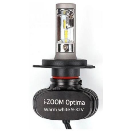 Лампа автомобильная светодиодная Optima i-Zoom i-HB3-WW HB3(9005) 9-32V 19.2W 2 шт.