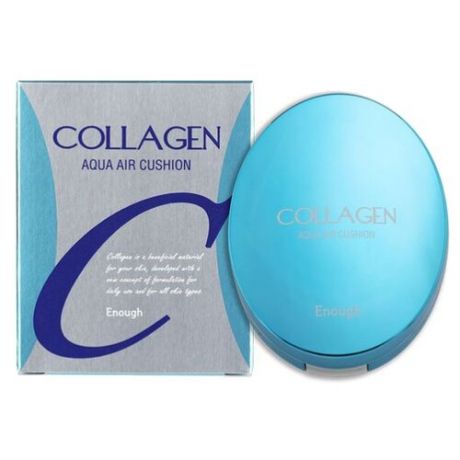 Enough Тональный крем Collagen Aqua Air Cushion, 15 г, оттенок: тон №21