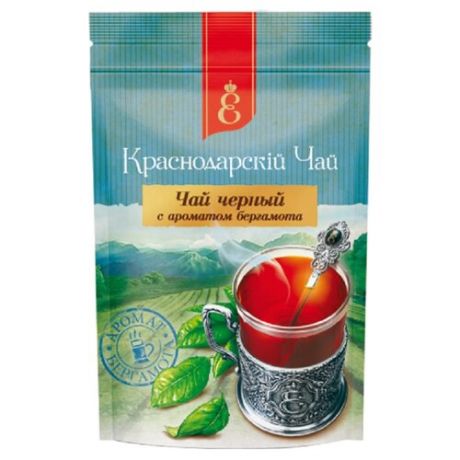 Чай черный Краснодарскiй ВЕКА с бергамотом, 90 г