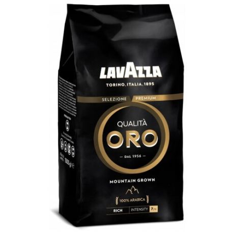 Кофе в зернах Lavazza Qualita ORO Mountain Grown, арабика, 1 кг