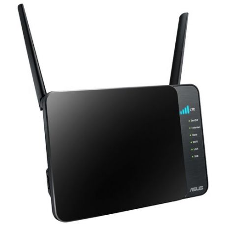 Wi-Fi роутер ASUS 4G-N12 черный